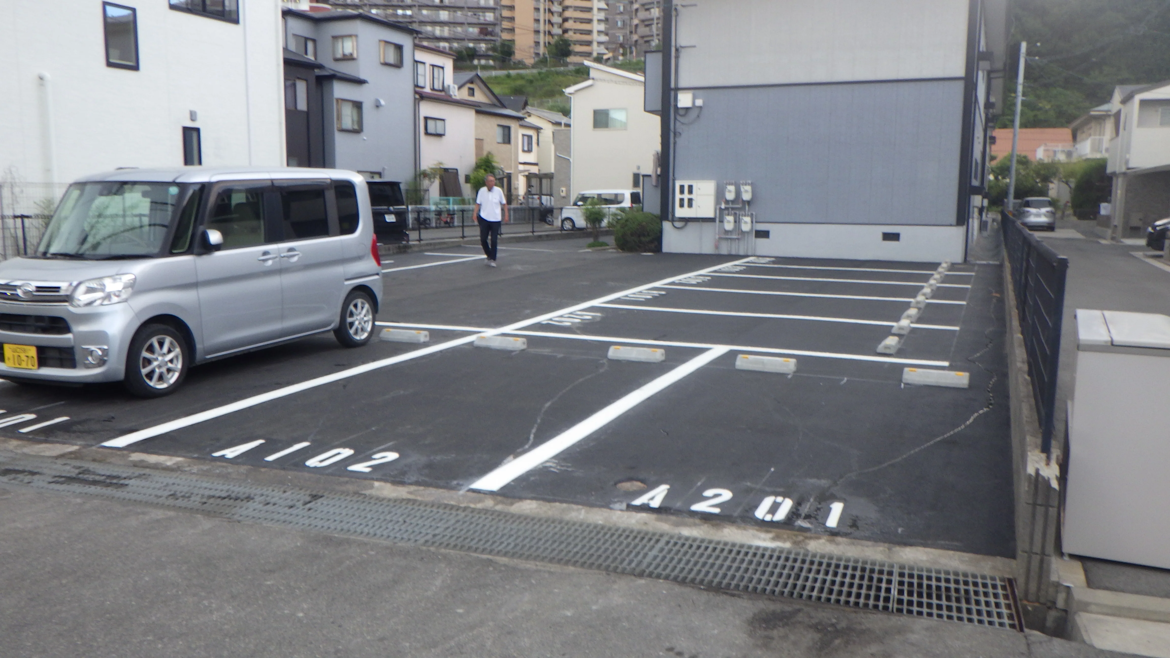 マンション外構舗装工事の施工後